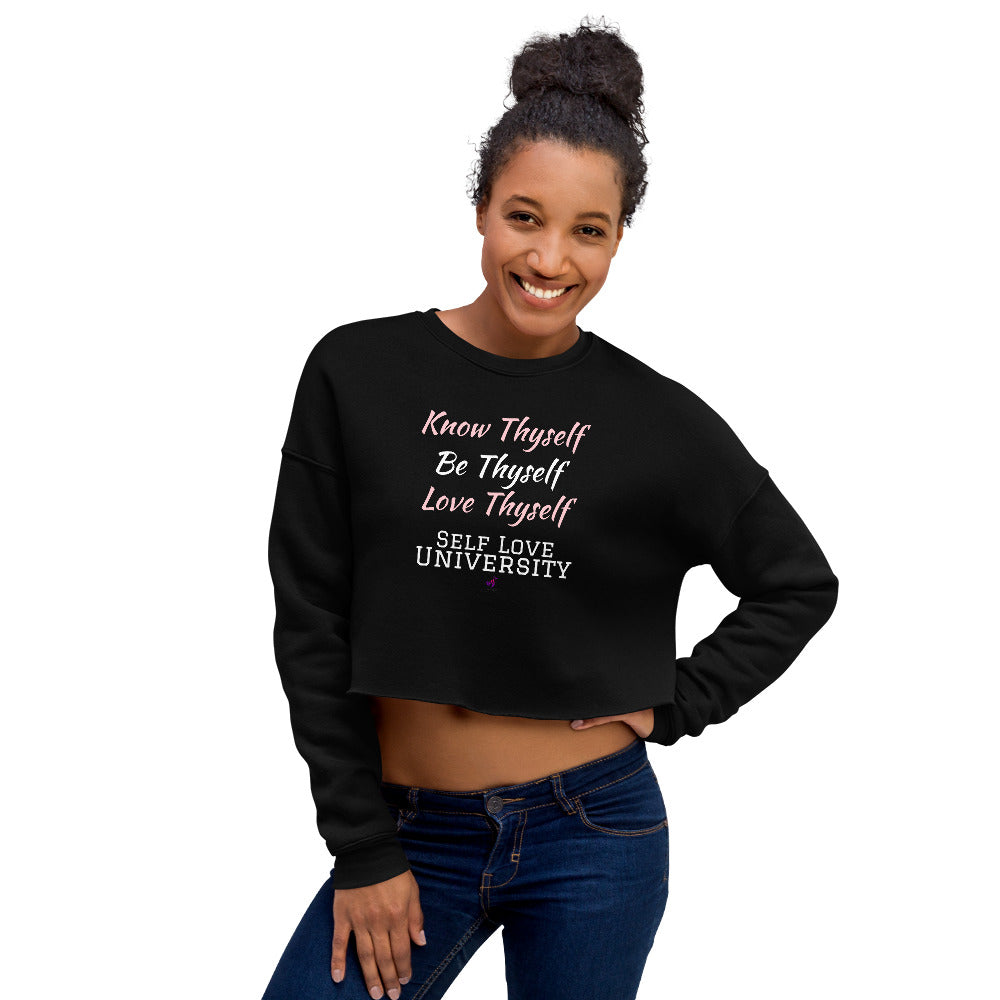 Self Love University Crop Sweatshirt Sizes S-L